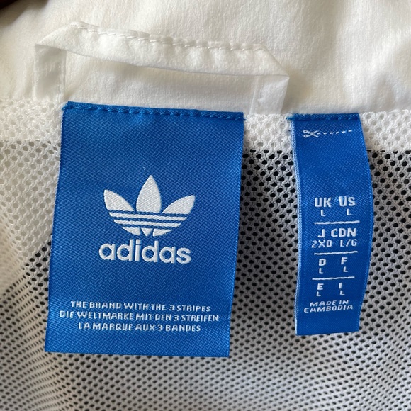 Adidas windbreaker - Size L - Picture 3 of 3